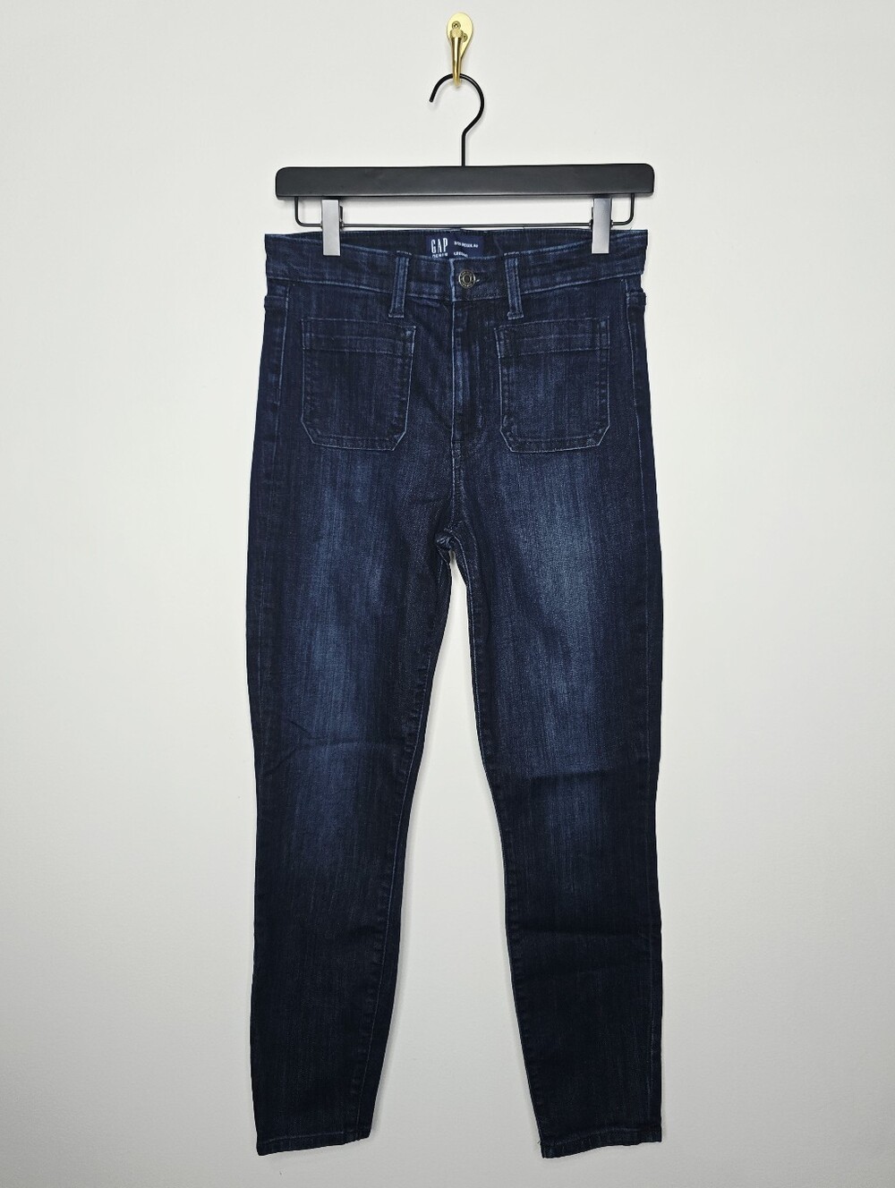 Gap Jeans High Rise Legging Ankle Jeggings Size 2 / 26 Regular Inseam